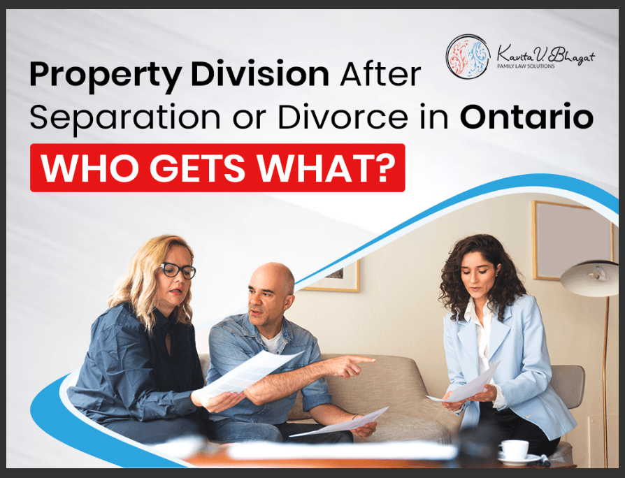 Property Division After Separation or Divorce in Ontario